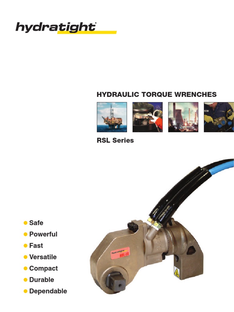 hydratightrsltorquewrenchbrochure Manufactured Goods Mechanical Engineering Free 30