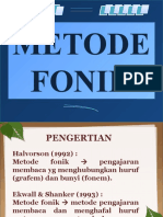 Metode Fonik