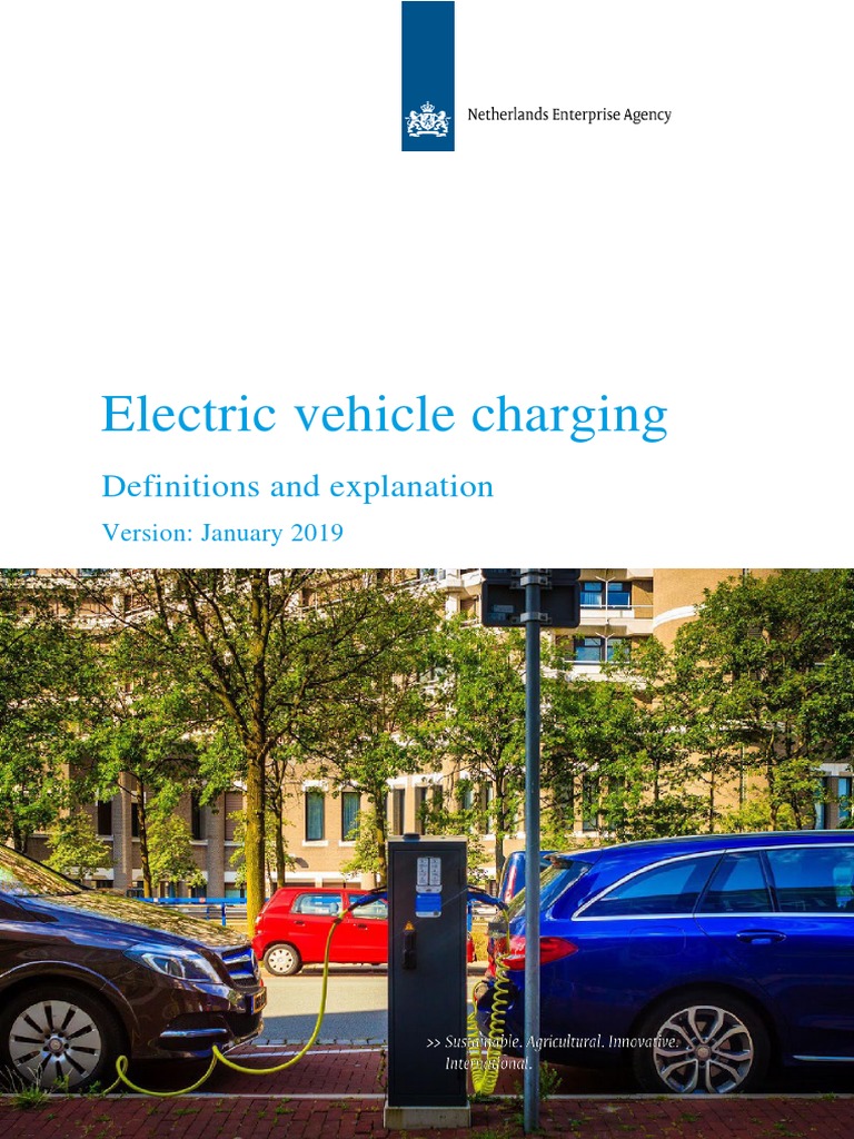 Electric Vehicle Charging Definitions and Explanation January 2019