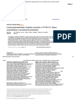 Lesión gastrointestinal y hepática asociada a COVID-19_ características clínicas y mecanismos potenciales