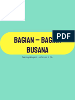 Bagian Busana (B.Lengan)