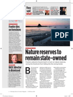 Nature Reserves To Remain State-Owned, 16 Feb 2011