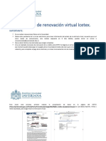 Instructivo de Renovación Virtual Icetex PDF