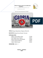Riesgos Ergonomicos Identificados en La Empresa Gloria S.a..
