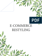 E-Commerce Restyling