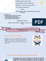 Formulación y Problematización de La Propuesta de La Gestión Educativa