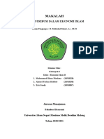 Distribusi Dalam Ekonomi Islam