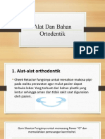 Alat Dan Bahan Orthodontie
