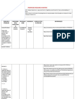 Proposed Research Matrix: Name of Student/s: Name of Representative: Working Title: Proposed Topic