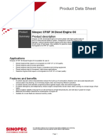 Sinopec Diesel Engine Oil CF SF 30