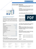 TDS 12250030 en Contact VA 1460 Cyanoacrylate Adhesive