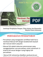 Panduan Penyusunan Manual SJH