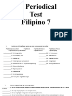 Second PT Filipino 7