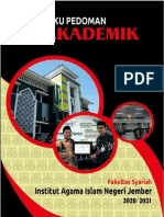 Buku Pedoman Akademik Fakultas Syariah Iain Jember 2020