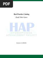 Best Practice Catalog - Draft Tube Gates