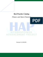 Best Practice Catalog - Flumes and Open Channels