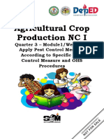 Agricultural Crop Production NC I