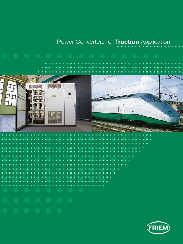 Power Converters For: Traction Application | PDF | Power Supply | Rectifier