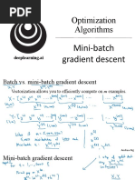 01 Mini Batch Gradient Descent C2W2L01