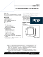 32 CD-ROM Decoder With ATAPI (IDE) Interface: SANYO Electric Co.,Ltd. Semiconductor Company