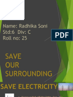 Name: Radhika Soni Std:6 Div: C Roll No: 25