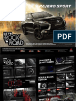 With The New Pajero Sport Rockford Fosgate Black Edition, Feel The Unlimited Sound Experience For Your Unlimited Adventure
