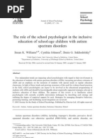 Download the role of the school psychologist in the inclusive education by Pamela Corts SN49595110 doc pdf