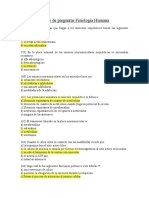 Banco de Preguntas Fisiología Humana I 2017