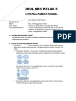 Bab. 1 Menggambar Model (MODUL SBK KELAS 8 BAB. 1 (KE 4) )