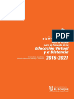 Plan Accion Educacion Virtual Distancia