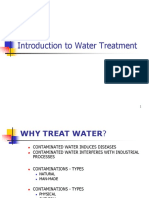 7. Introduction to Water Treatment