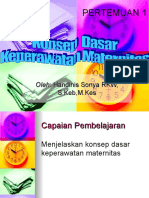 Konsep Dasar MATERNITAS New