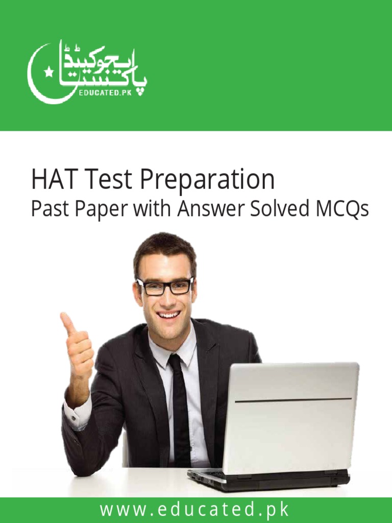 HAT Test Preparation Past Paper Download PDF Solved MCQs | PDF
