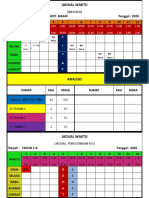 Jadual Waktu Kosong (12 Waktu)