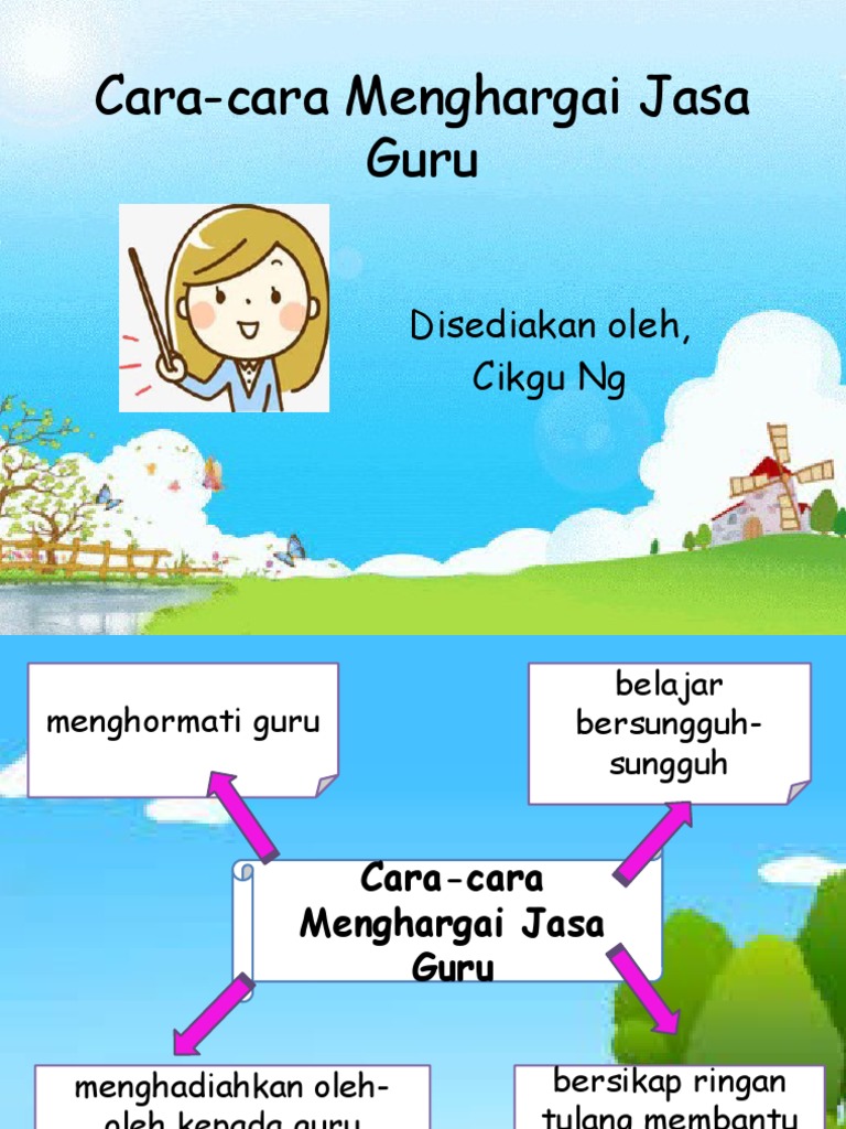 Cara-cara menghargai jasa guru