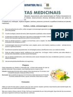 Manuseio Plantas Medicinais WEB