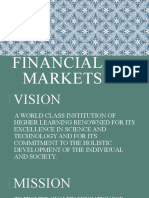 Financial Markets