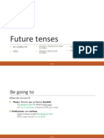 Future Tenses in English For Spanish Students