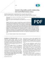 Vitamin D in Hashimoto's Thyroiditis and Its Relationship With Thyroid Function and Inflammatory Status