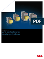 AFS Contactors For Safety Applications: Catalog - January 2018