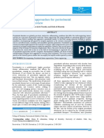 Electrospinning Approaches For Periodontal Regeneration: A Review