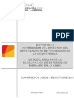 2013-2015 DP Estudios Metodologia