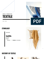 Textile: Week 01 - Introduction
