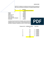 EJERCICIO CONTABILIDAD DE COSTOS - CALCULO DE BENEFICIOS PONTE SELVA