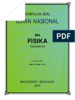 KUMPULAN SOAL UN Fisika Edisi 2