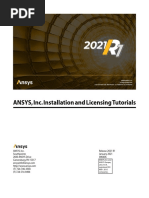 ANSYS, Inc. Installation and Licensing Tutorials