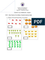 Grade 1 With Answer Key