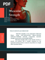 PED Muscular Strength Group Report