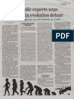 Catholic experts urge caution in evolution debate