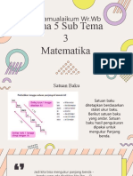 Sub Tema 3 Matematika, 19-01-21